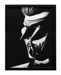 BruceYan_WithoutBatmanCrimeHasNoPunchline_bw