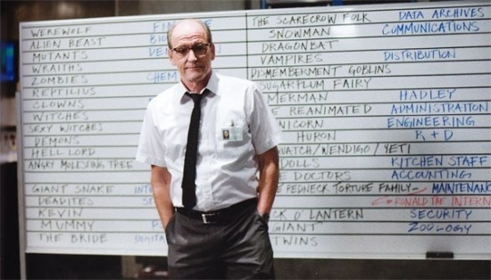The White Board cabin in the woods references