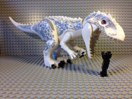 Jurassic World D-Rex Lego