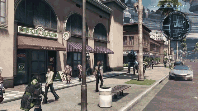 Xenoblade Chronicles X Looks Like... Um... Grand Theft Auto V?