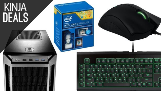 Build a PC and Upgrade Your Gaming Gear With Today's Gold Box Deals
