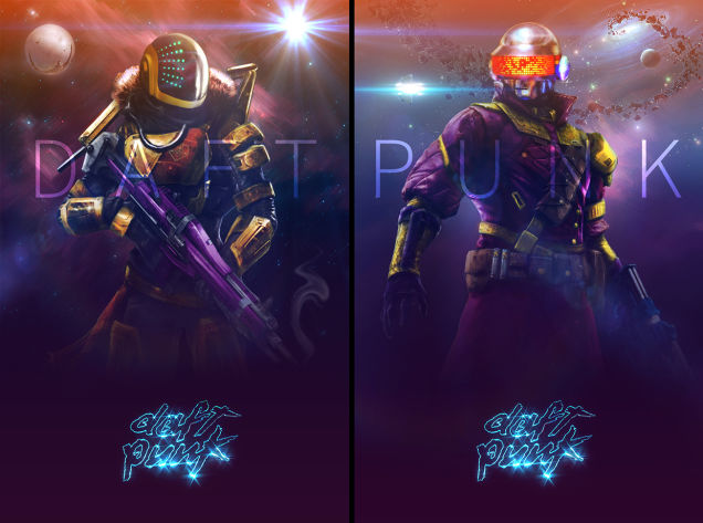 Dream Of A Destiny x Daft Punk Crossover