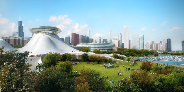 Our First Look at the Radical Design of George Lucas' Art Museum