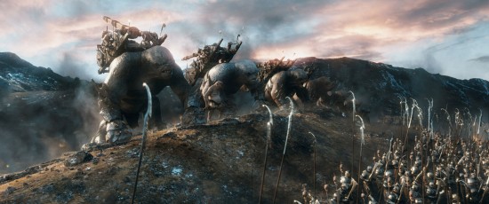 Hobbit Battle of the Five Armies trolls