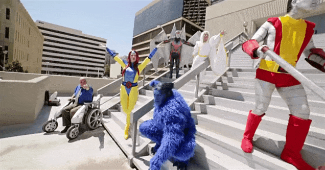 An Army Of X-Men Cosplayers