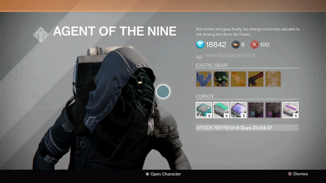 Bungie Extends Destiny's Weekend Vendor In The Face Of Network Issues
