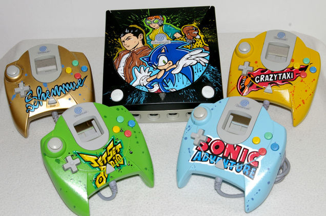 Fancy Dreamcasts & Controllers Belong In A Museum