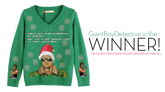 Kotaku 'Shop Contest: The Ultimate Holiday Gaming Sweater: Winners!