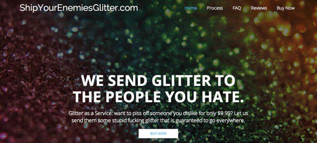 Evil Glitterbomb Genius Is Looking To Cash Out