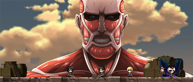 Attack On Titan Comes To...MapleStory