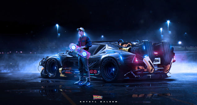Back To The Future Redesign Scraps The DeLorean For Something...Faster