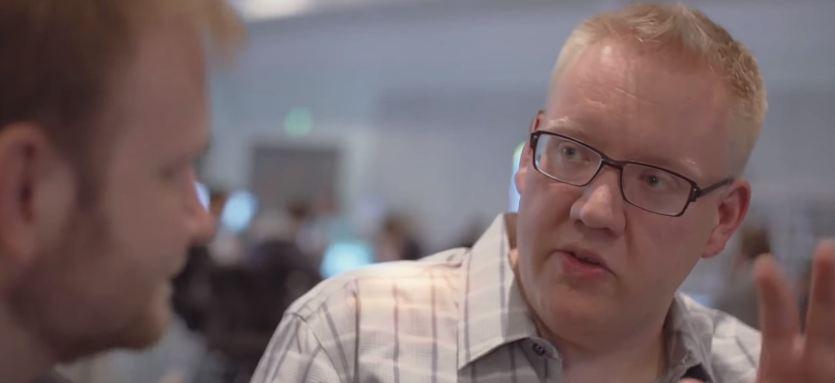 Adam Boyes at E3 2015