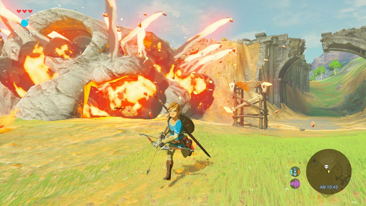 Pictured: The Legend of Zelda: Breath of the Wild