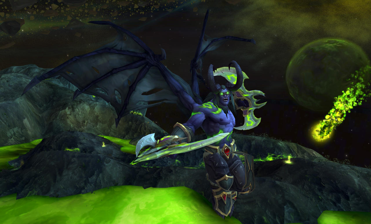 Metamorphosized Demon Hunters will be able to speak to each other, regardless of Horde/Alliance allegiances