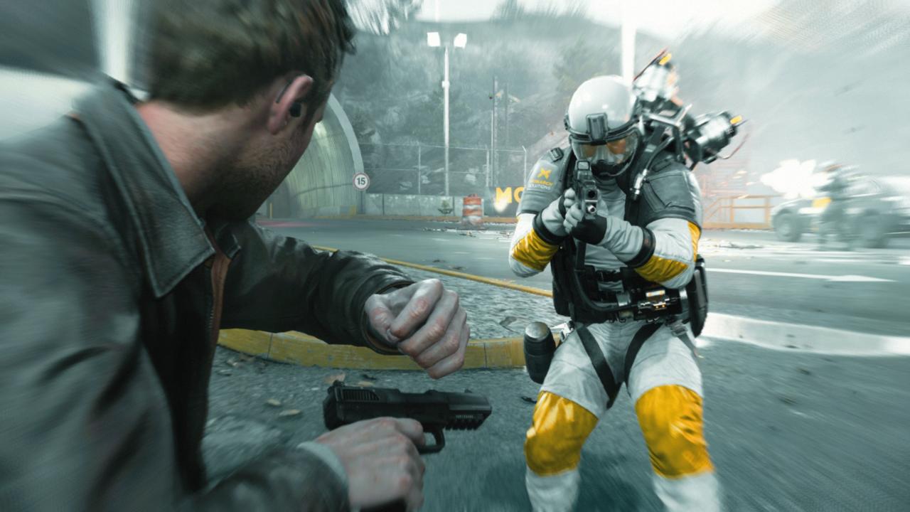A scene from Quantum Break