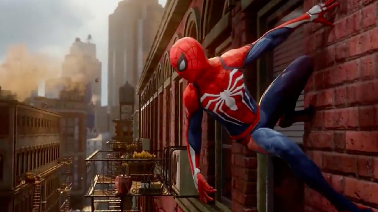 Spider-man's new video game costume.