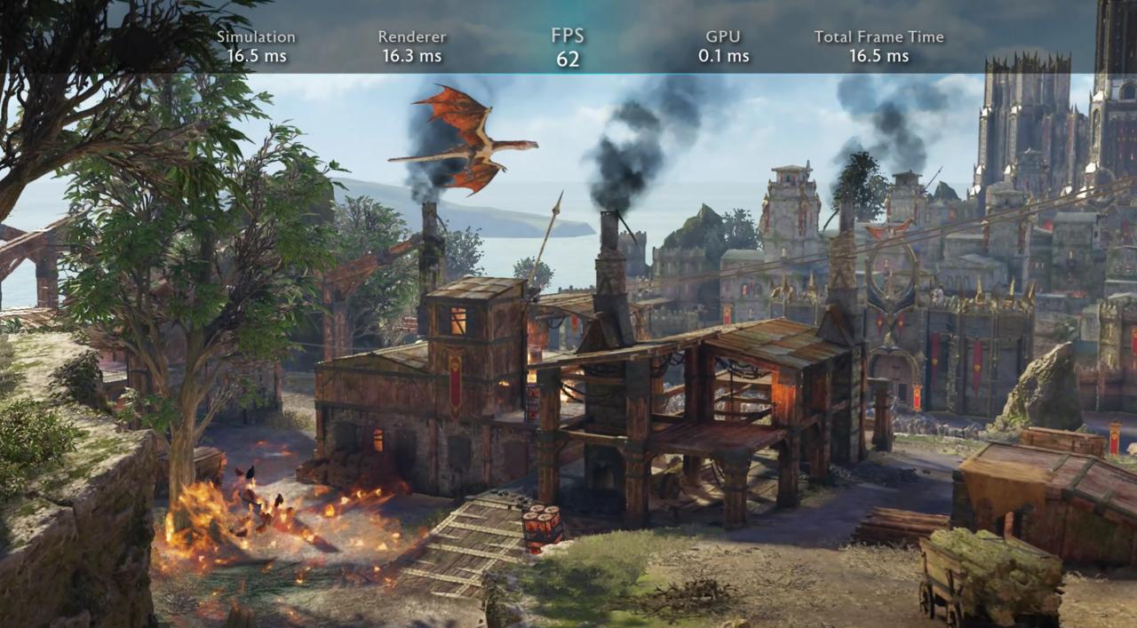 The benchmark tool tries to capture many of the scenarios you'd encounter in-game.