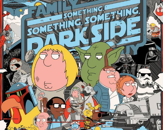 Cool Stuff: ‘Family Guy’ Star Wars Posters Done in the Style of Tyler Stout