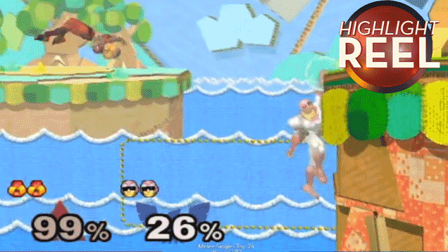Guy Lands Perfect Falcon Punch, Opponent Just Quits