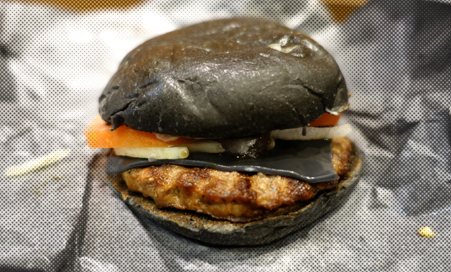 I Ate Burger King Japan's Black Cheeseburger—And the McDonald's One Too