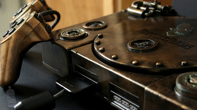 Oddworld-Themed PS1 Is A Really Pretty One