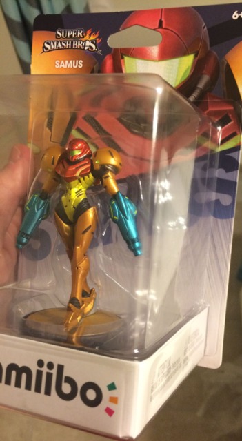 Amiibo Manufacturing Error Gives Samus Two Arm Cannons