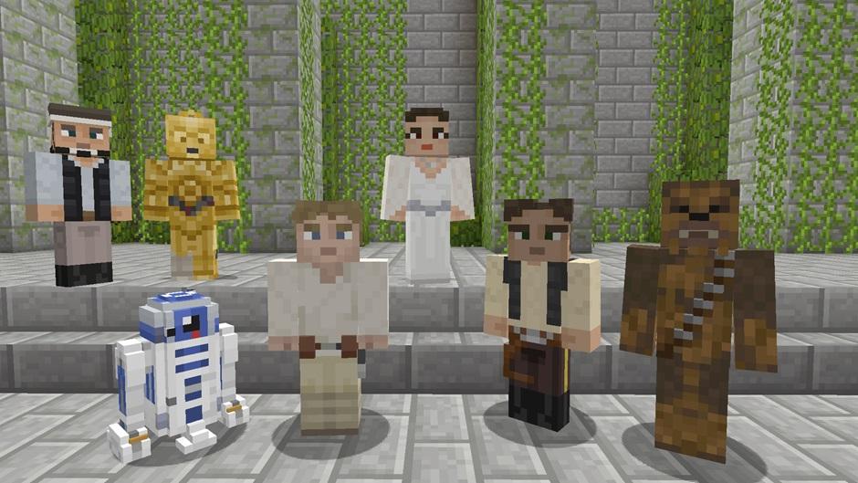 Minecraft Xbox Gets Exclusive Star Wars DLC Skin Pack