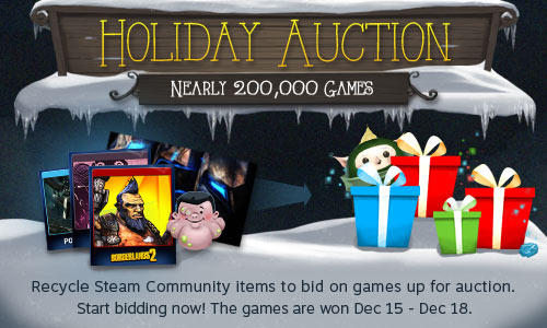Valve Suspends Holiday Auction Following Gem Exploit