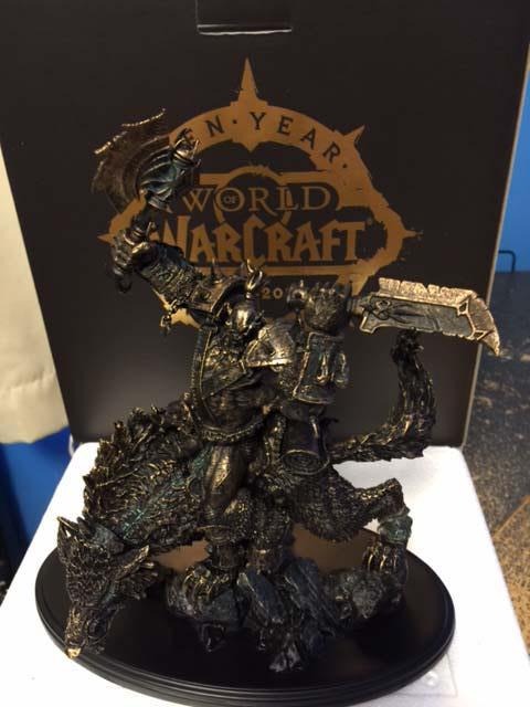 Blizzard Sending Some World of Warcraft Vets This Statue
