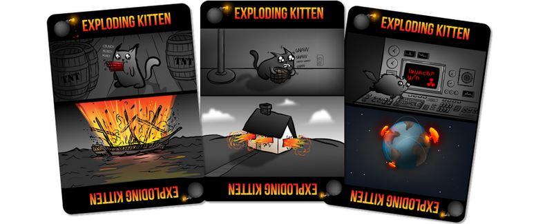 Exploding Kittens Card Game Funded In Minutes
