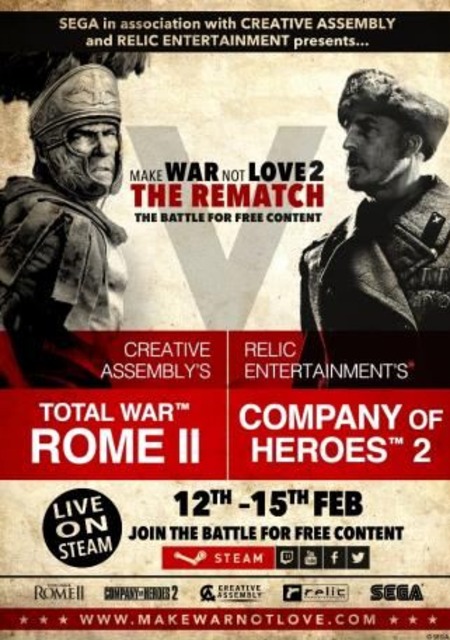 Sega's "Make War, Not Love" Tournament Returns This Valentine's Day Weekend
