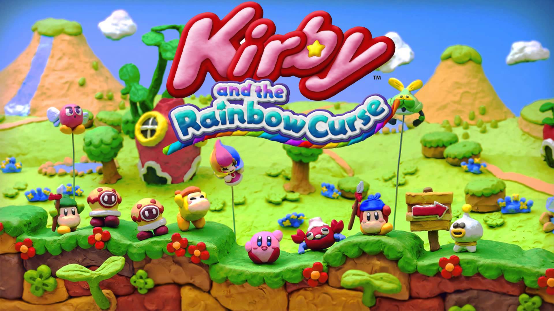 Kirby and the Rainbow Curse intro