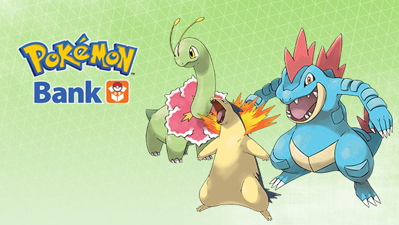 Pokemon Bank Offering Free Pokemon HeartGold/SoulSilver Evolved Starters