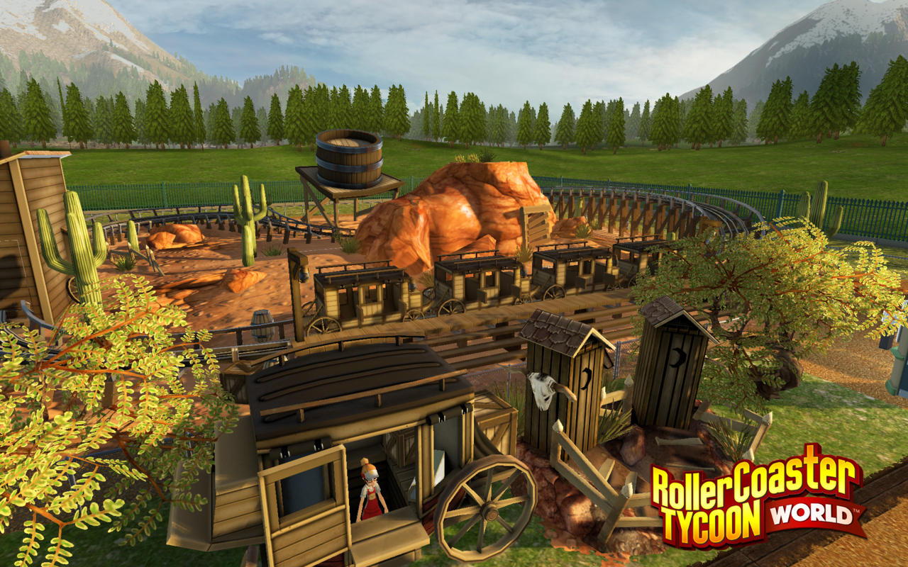 RollerCoaster Tycoon World's Graphics Being Changed Due to Fan Complaints