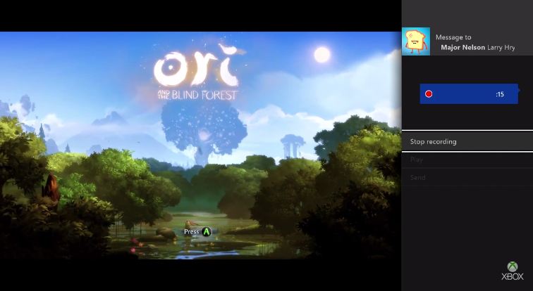 Xbox One Finally Gets Voice Messaging Next Month
