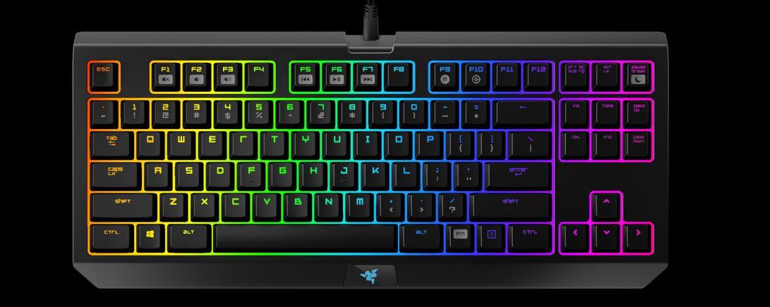 Colorful New Razer Gaming Keyboard Revealed, Rated for 60 Million Keystrokes