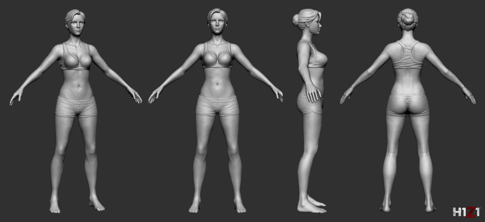 H1Z1 Adding Female Character Models