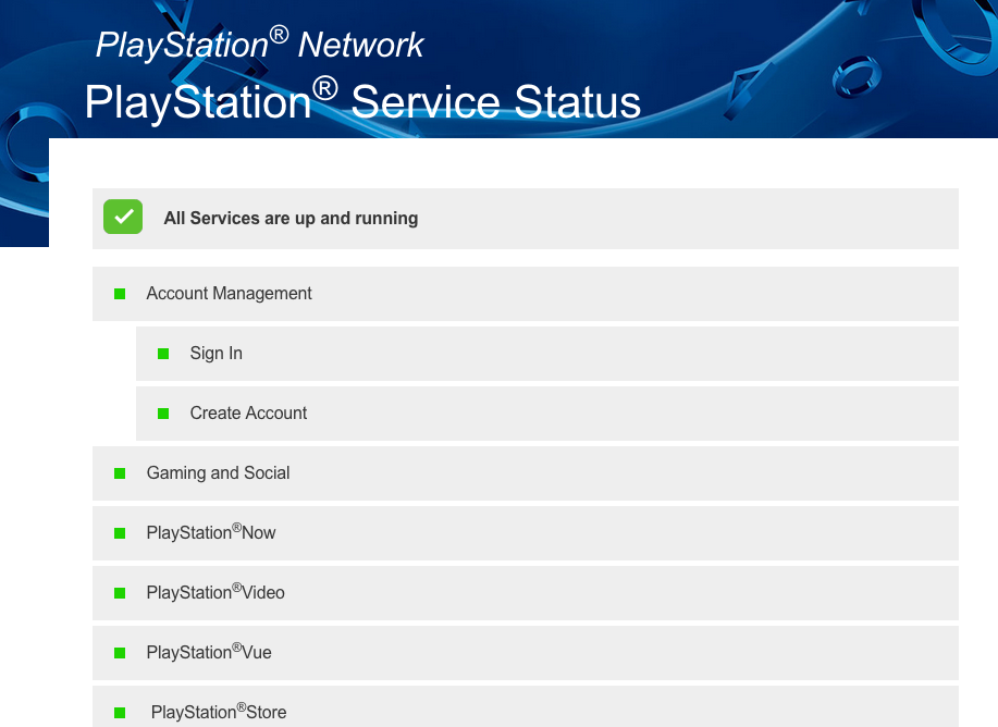 PSN is Back Online [UPDATE]