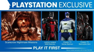 PS4-Exclusive Batman: Arkham Knight DLC Shown Off in New Trailer