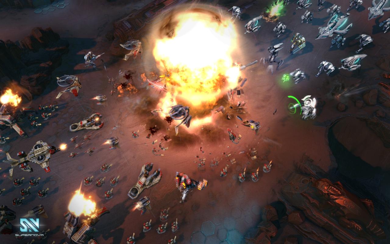 StarCraft 2 Meets League of Legends In New Sci-fi MOBA Supernova