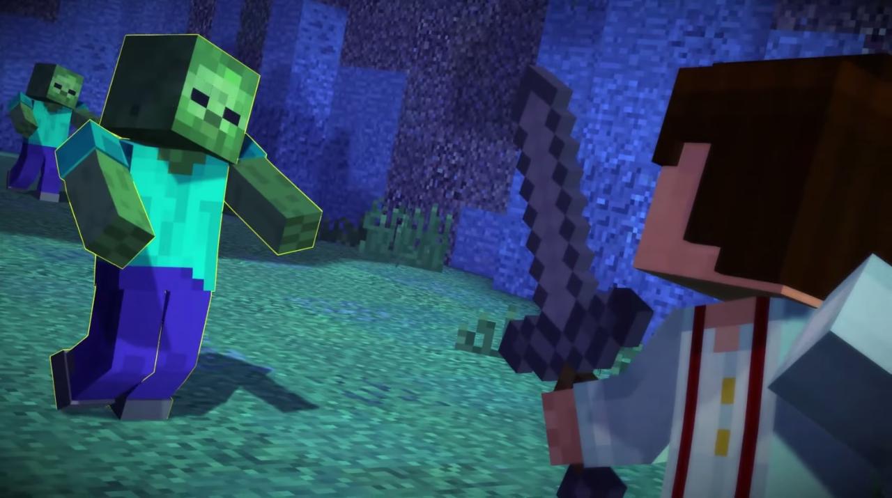Minecraft: Story Mode Gets First Gameplay Trailer; The Last of Us, Adventure Time, Futurama Voice Actors Join Cast