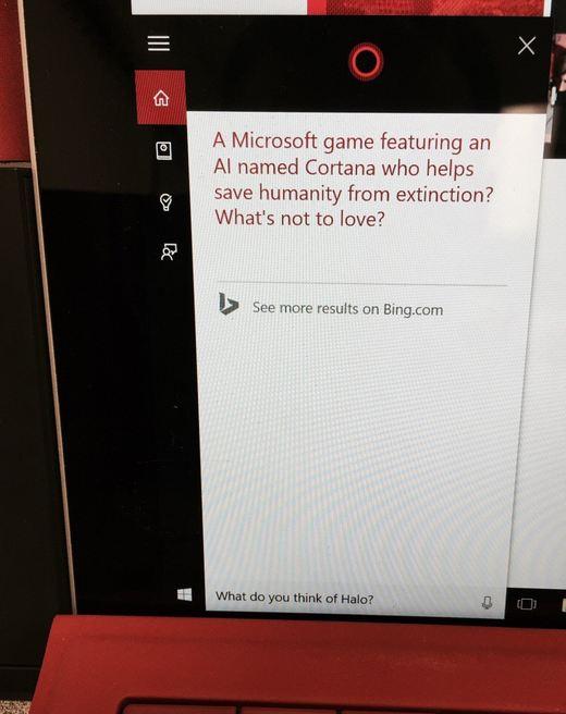Windows 10's Cortana Has a Great Response When You Ask About Halo