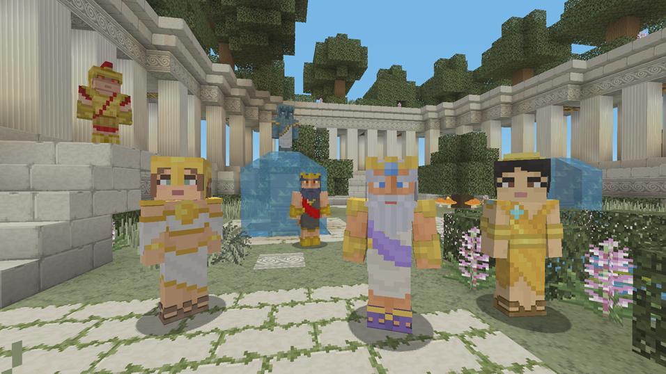 Minecraft Xbox One, PS4 Gets Greek Mythology DLC