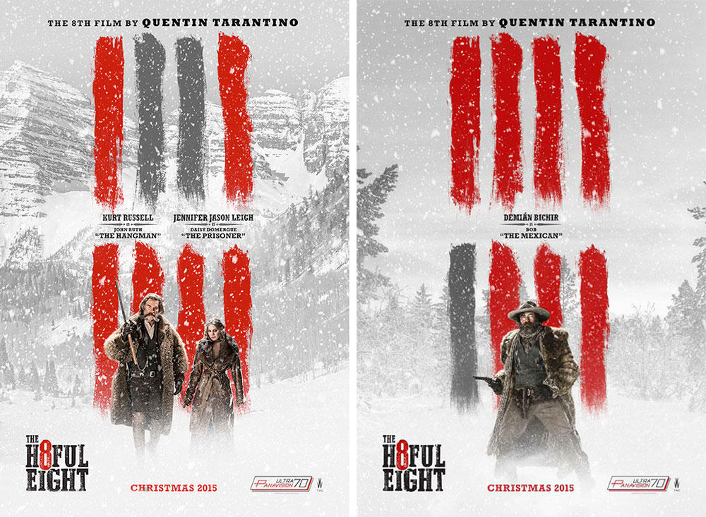 Check Out the New Posters for Quentin Tarantino's The Hateful Eight