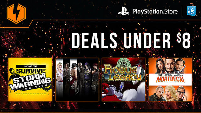 Get PS4 Games for Under $8 in Latest PSN Flash Sale