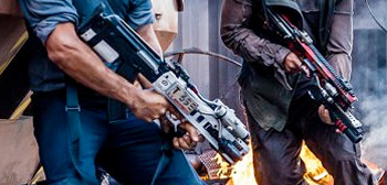 First Look: Kellan Lutz & Daniel MacPherson in Sci-Fi Action 'SFv1'