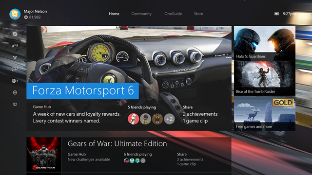 New Xbox One Experience Update Coming Soon to All Preview Members