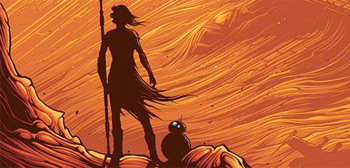 Here's the First of AMC's Posters for 'Star Wars – The Force Awakens'