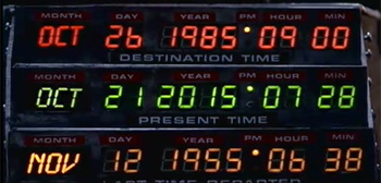 Today is the Day Marty Arrived in the Future in 'Back to the Future II'
