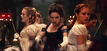 Watch: Lily James in Full US Trailer for 'Pride & Prejudice & Zombies'